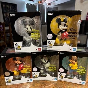 5 Disney Mickey Mouse Figurine Collection from Figuartd Zero